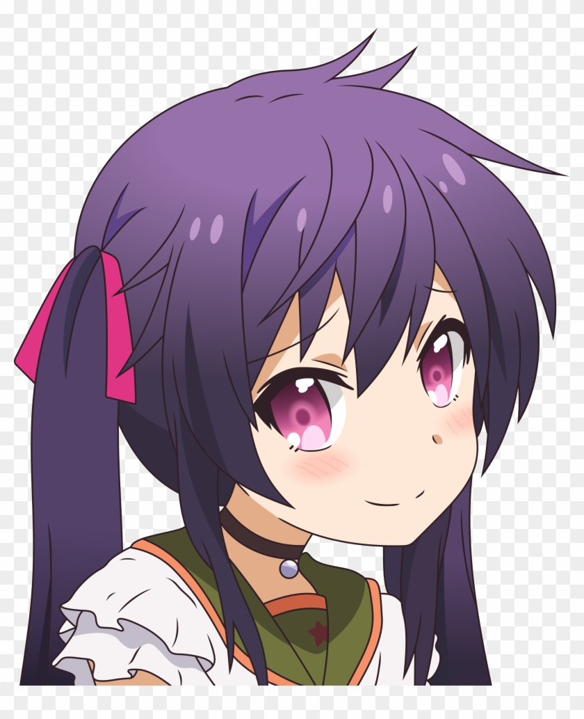 Face Transparent Anime Girl Clipart