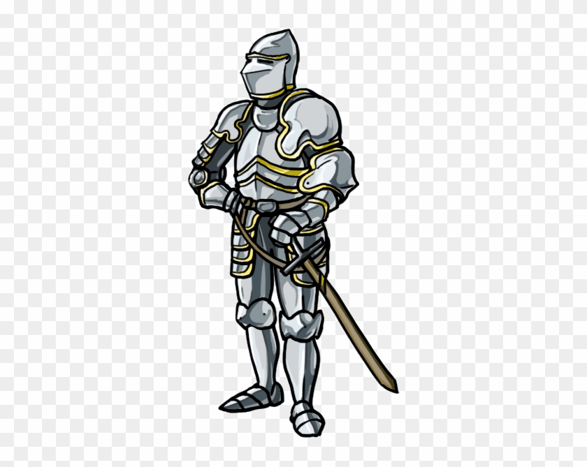 How To Draw A Knight Step By Step Clipart #1850524