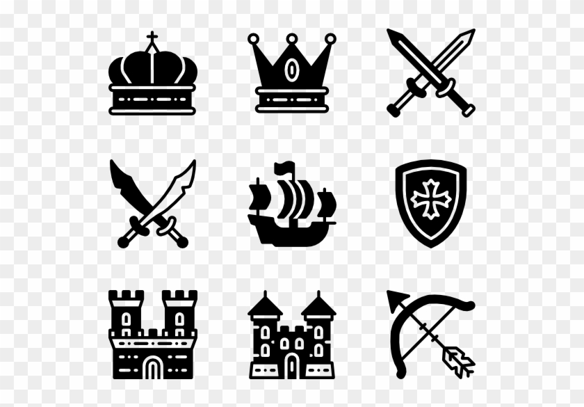 600 X 564 4 - Germany Icon Black And White Clipart #1850757