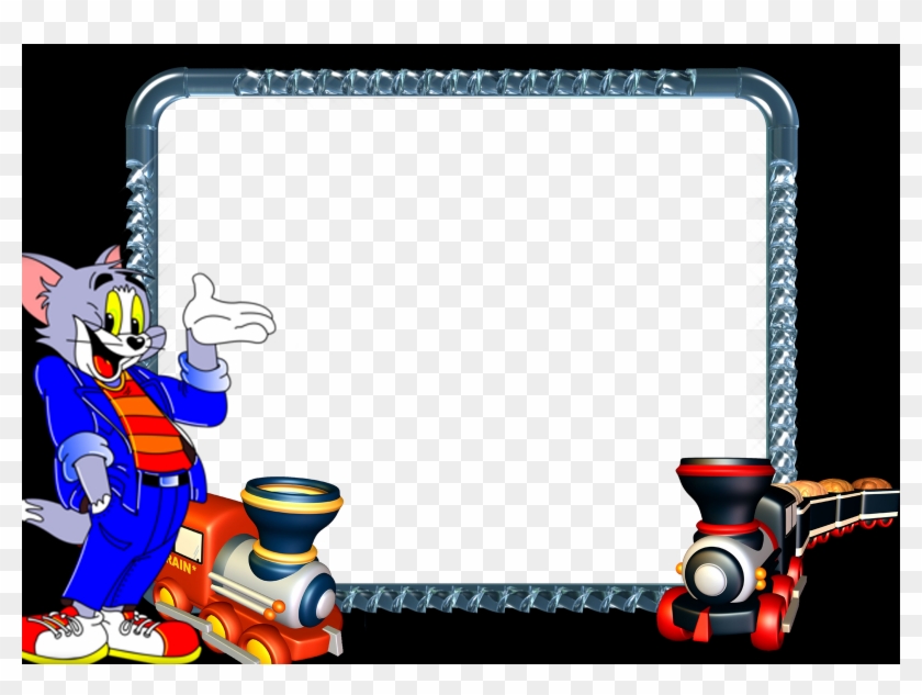 Tom And Jerry Frame Photo Download - Marcos Para Fotos Caricaturas Clipart