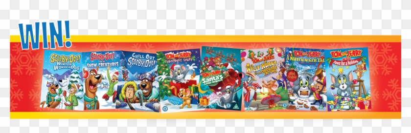 Scooby-doo Tom And Jerry Xmas - Scooby Doo Tom And Jerry Clipart #1851093