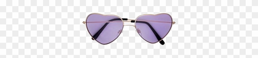 Purple Heart Glasses Png Clipart #1851191