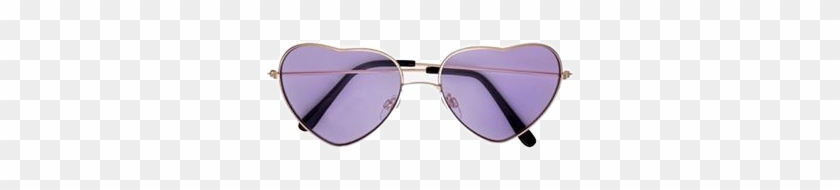 Purple Heart Glasses Png Clipart