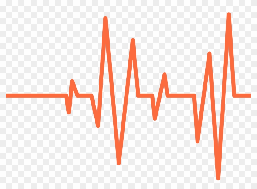 Vector Heartbeat Sound Wave ~ Frames ~ Illustrations - Sound Frequency Line Clipart