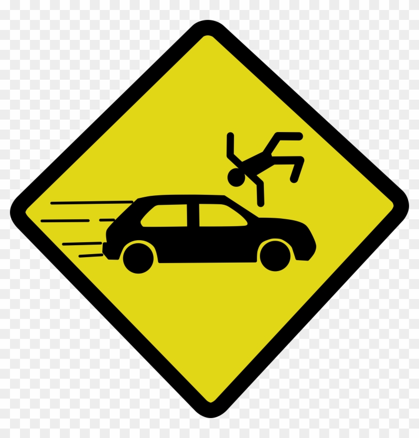 Car Accident Sign Icons Png - Car Accident Sign Clipart #1851455