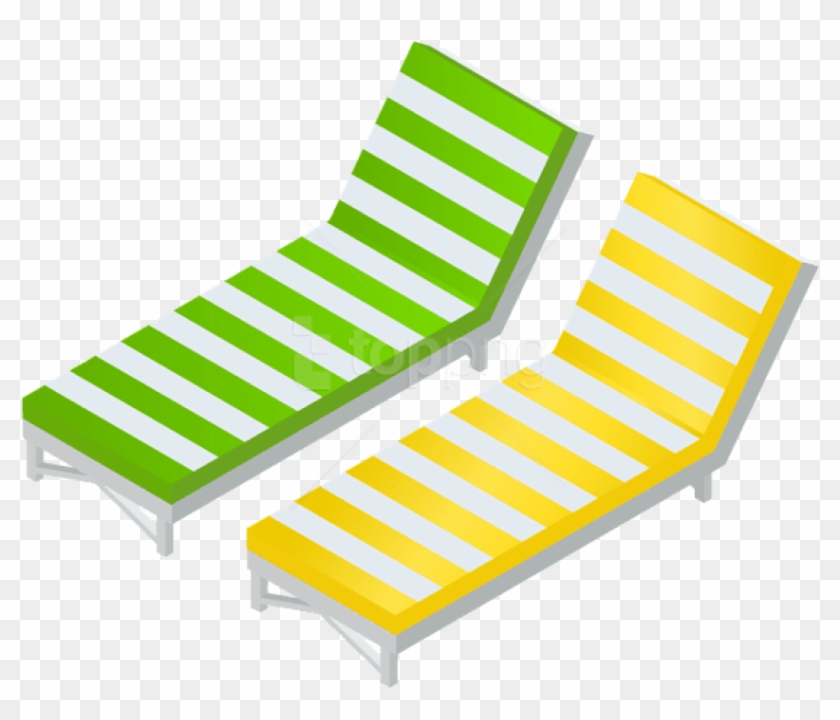 Free Png Beach Lounge Chairs Transparent Png Images - Beach Chairs Transparent Clipart
