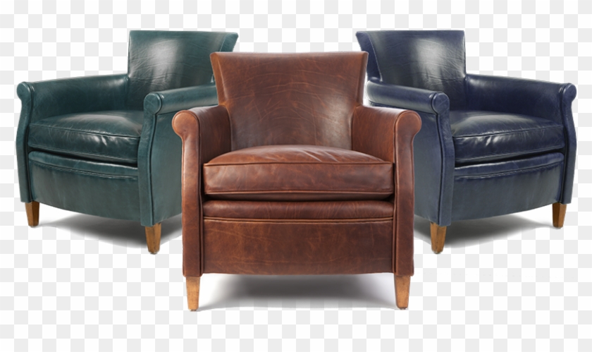 3 Differently Colored 33 Chairs - Club Chair Clipart #1851717