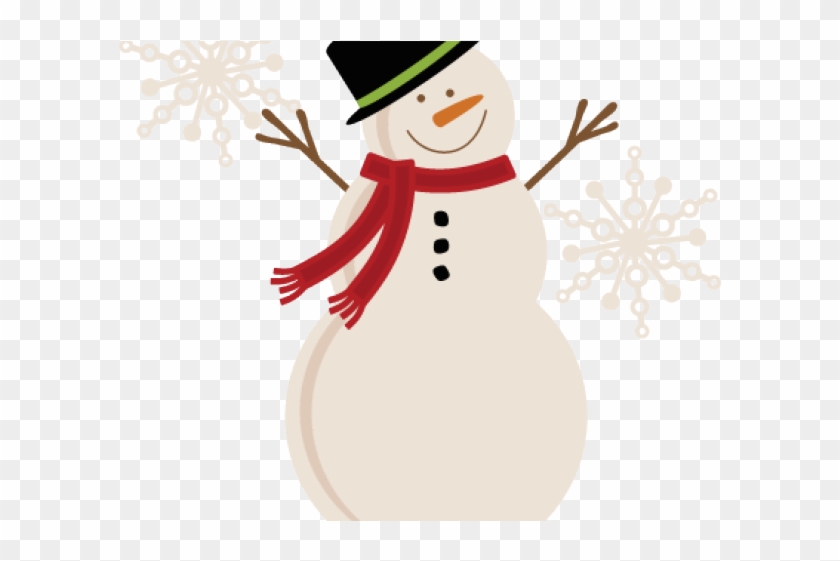 Cute Snowman Png Clipart #1852259