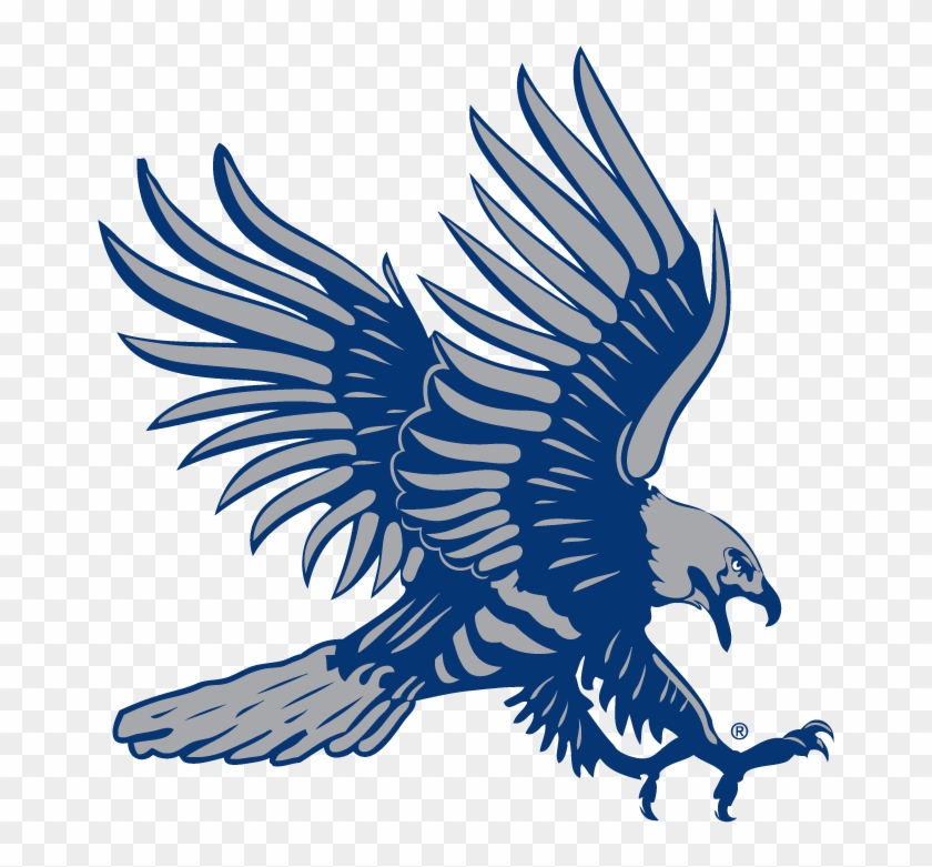 Hawks Logo Png Dickinson State Blue Hawks Clipart 1852582 Pikpng