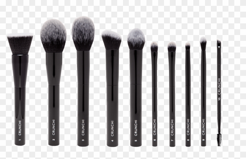 Luxury Vegan Brushes - Makeup Brushes Clipart