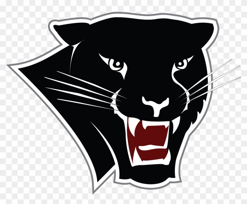 Panther Logo Head Only Web - Florida Tech Football Logo Clipart #1853468