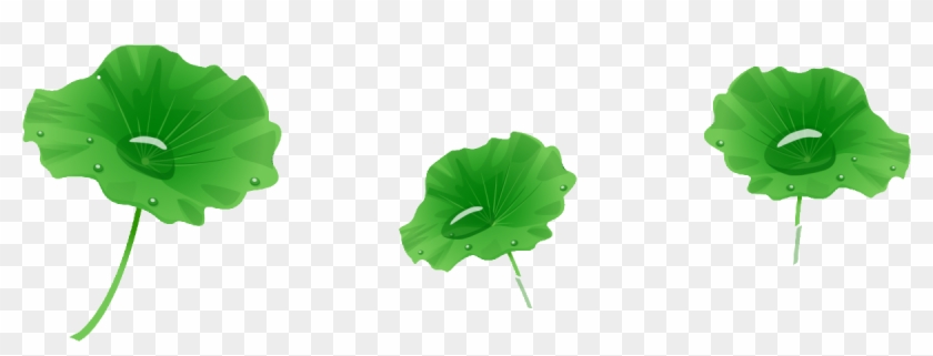 Leaf With Water Drop Clipart #1853965