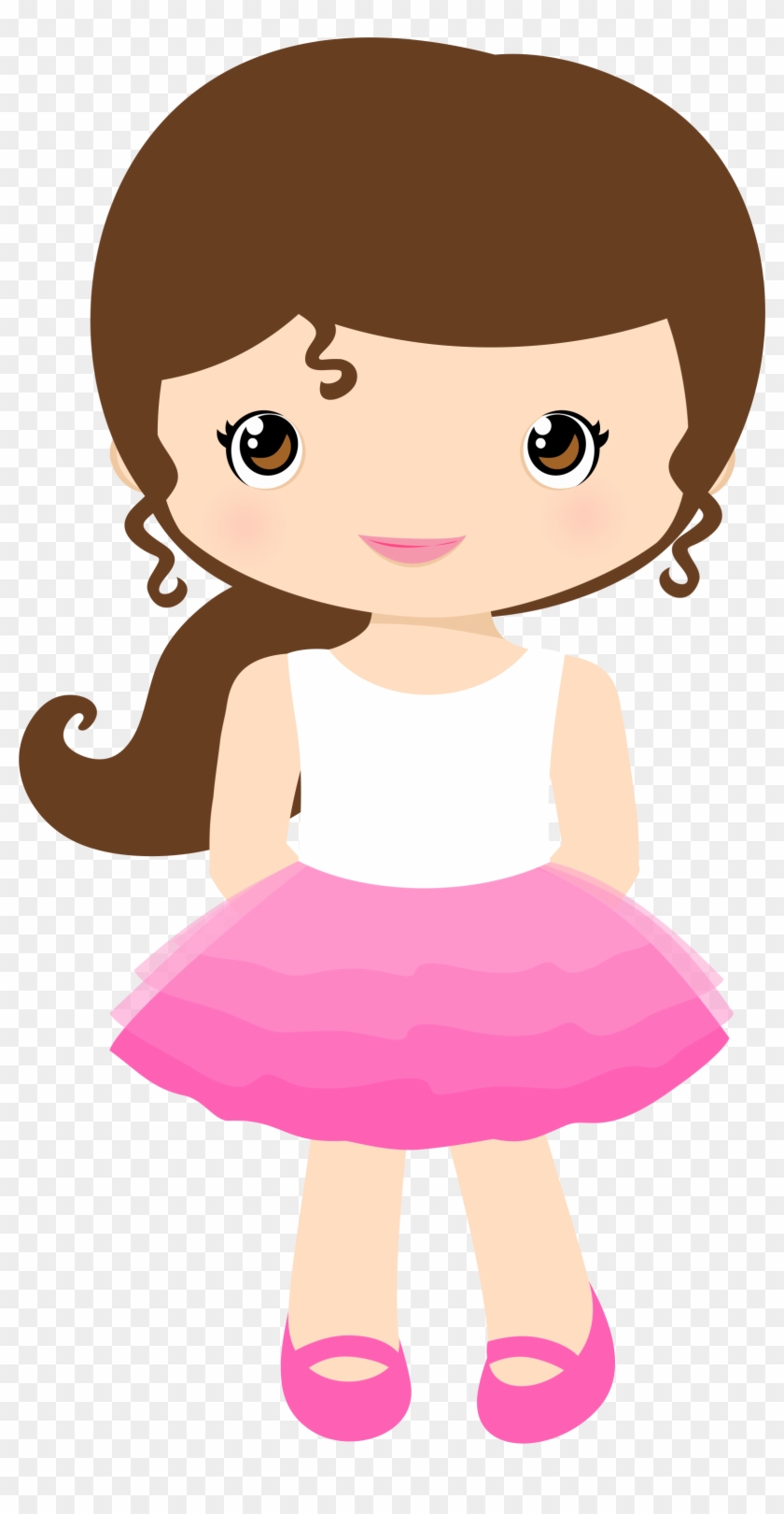 Girl Clipart Pizza - Png Download #1853993