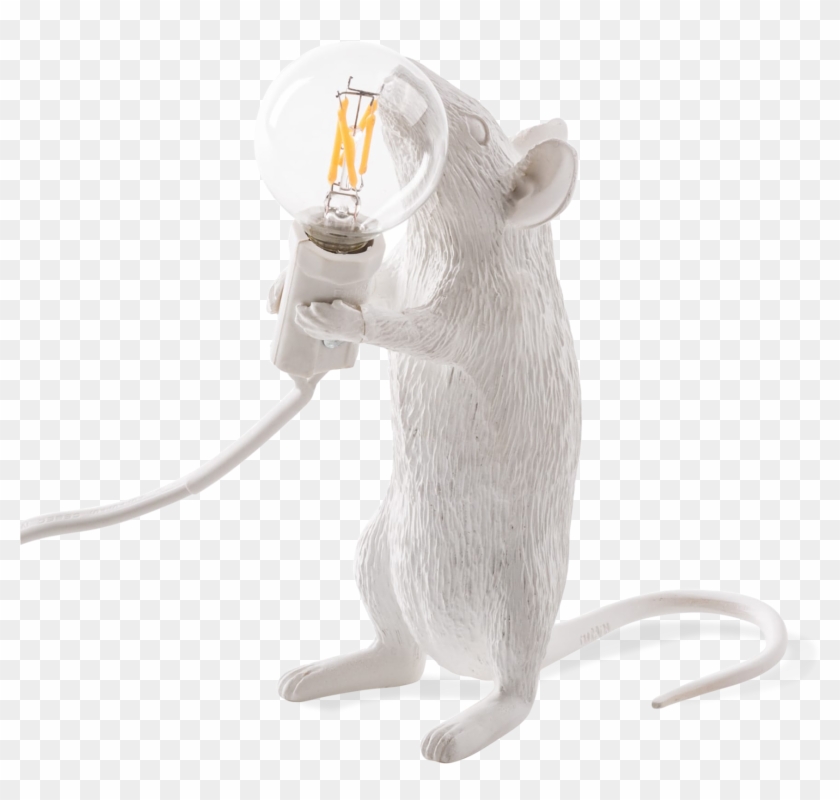 Mouse Lamp, Standing-0 - Make A Mouse Sculpture Clipart #1854348
