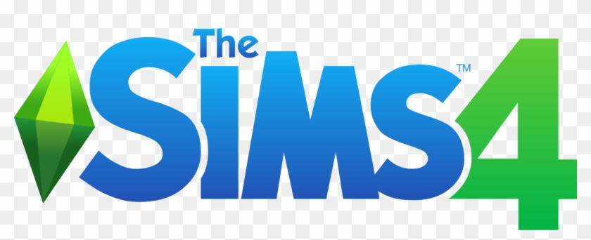 Sims 4 Logo - Logo The Sims 4 Clipart #1854371