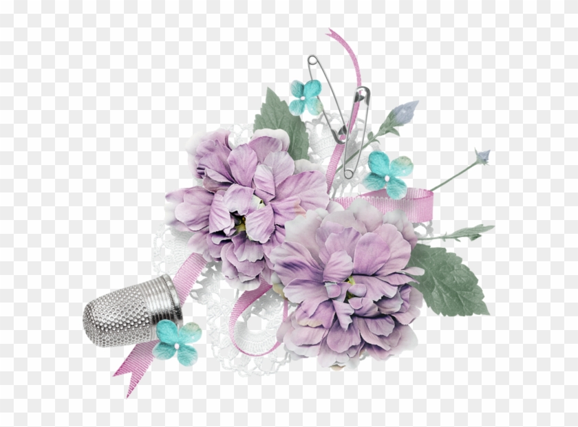 Image Result For Wildflowers Flowers Border Png - Artificial Flower Clipart