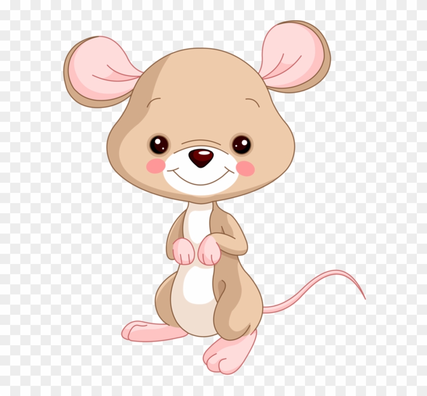 Mice Clipart Deer Mouse - Illustration Cute Mice - Png Download #1854522