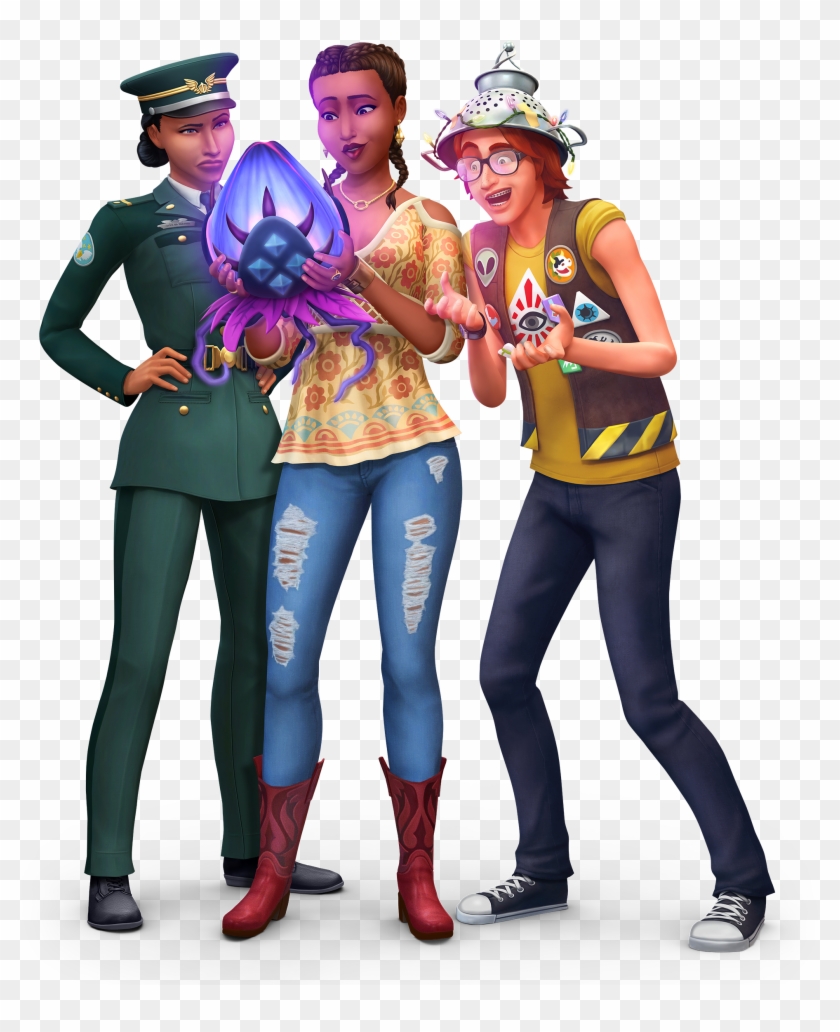The Following Assets Were Provided By Electronic Arts - Sims 4 Strangerville Clipart