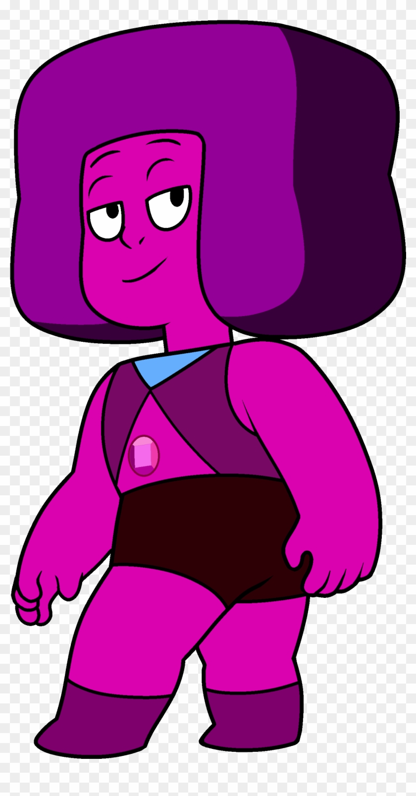 Stomach Ruby Offcolor By Yommy124 - Steven Universe Ruby Gauntlet Clipart #1854947