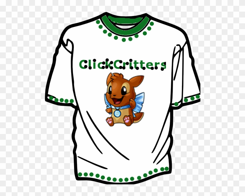 Blankt Back Of The Shirt Clipart #1855157