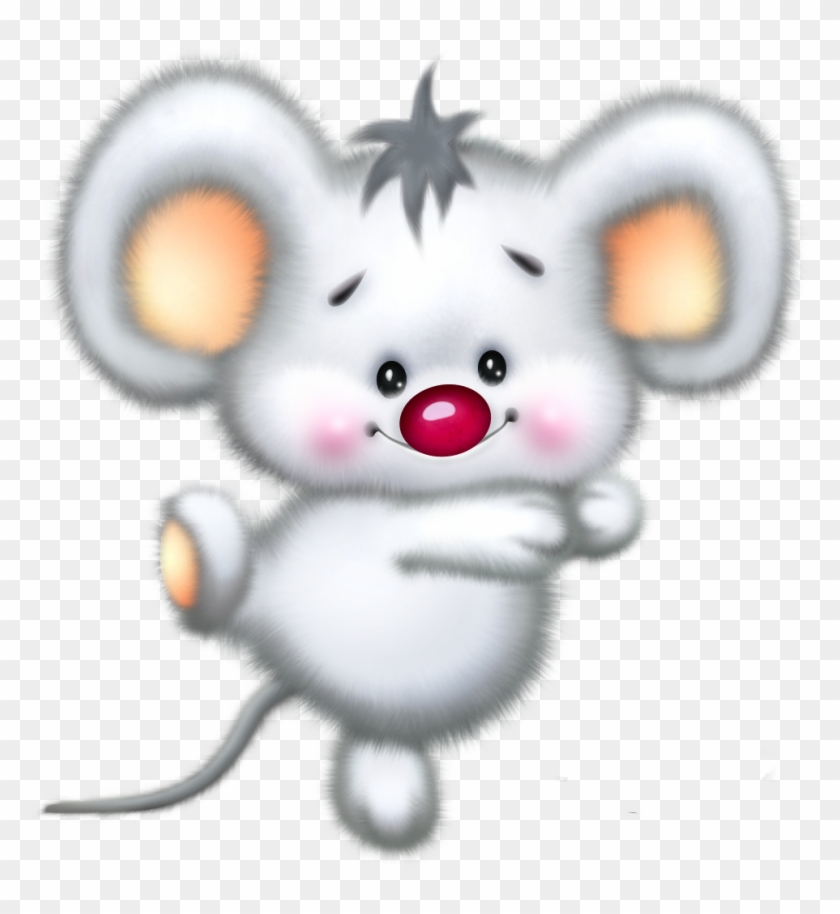 Christmas Mouse Clip Art - Png Download