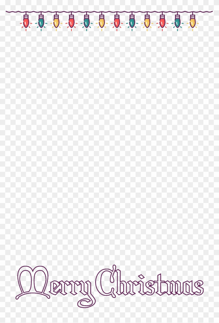 Christmas Lights Border Png Picture Clipart #1855435