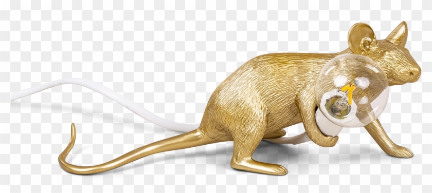 Mouse Lamp Gold Lop Clipart