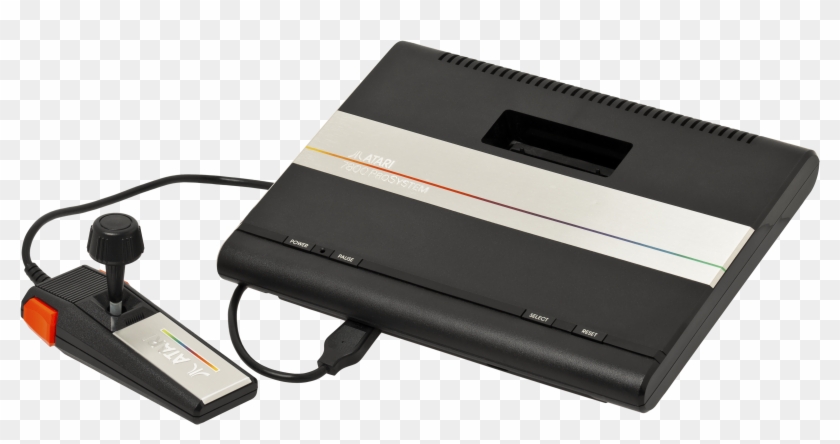 800px Atari 7800 Console Set - Atari 7800 Clipart