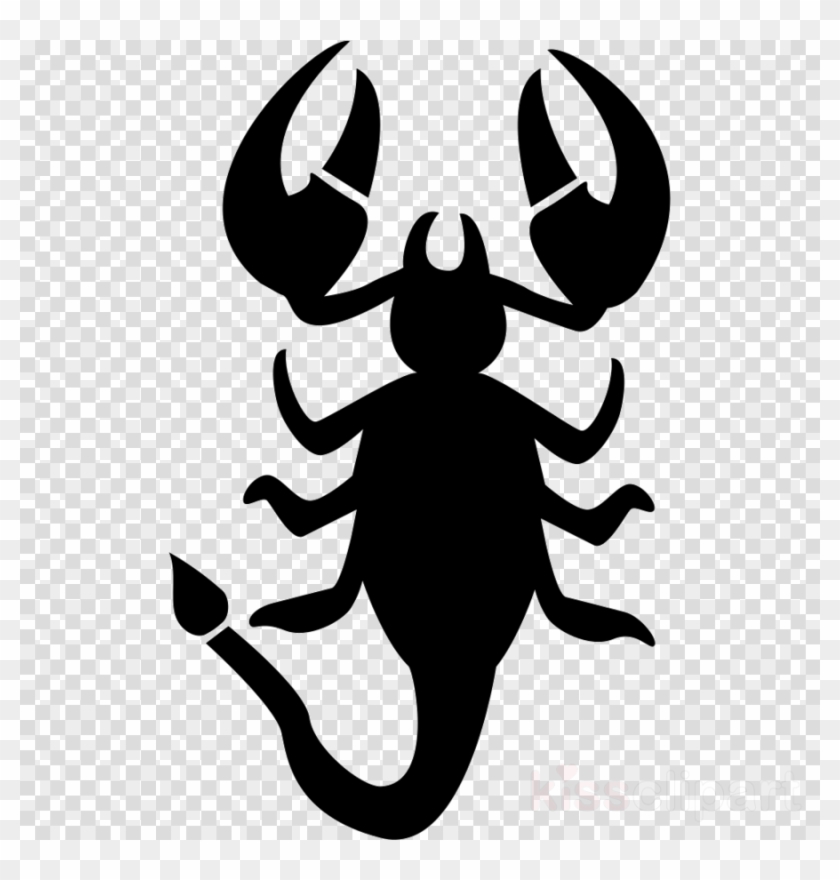 Scorpio Zodiac Sign Vector Png Clipart Zodiac Scorpio - Numero Mickey Mouse Png Transparent Png #1856156