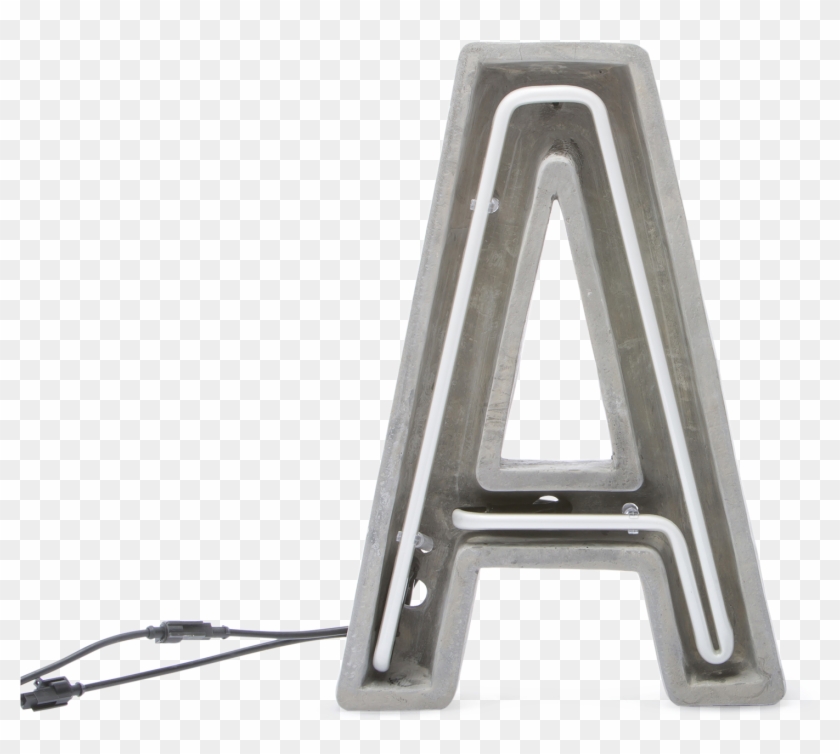 Alphacrete, Concrete Neon Light Clipart