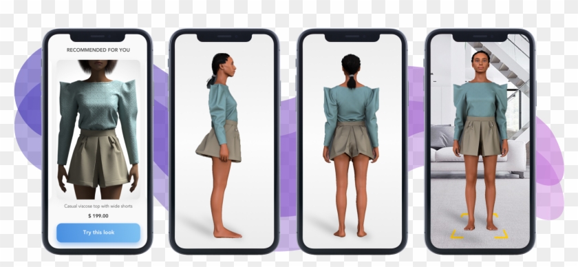 Virtual Dressing & Ar - Girl Clipart #1856581