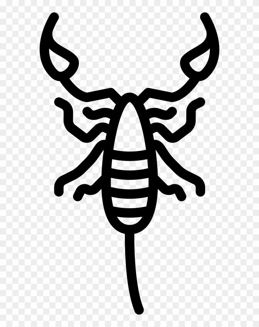 Scorpio Clipart Svg - Icon - Png Download #1856982