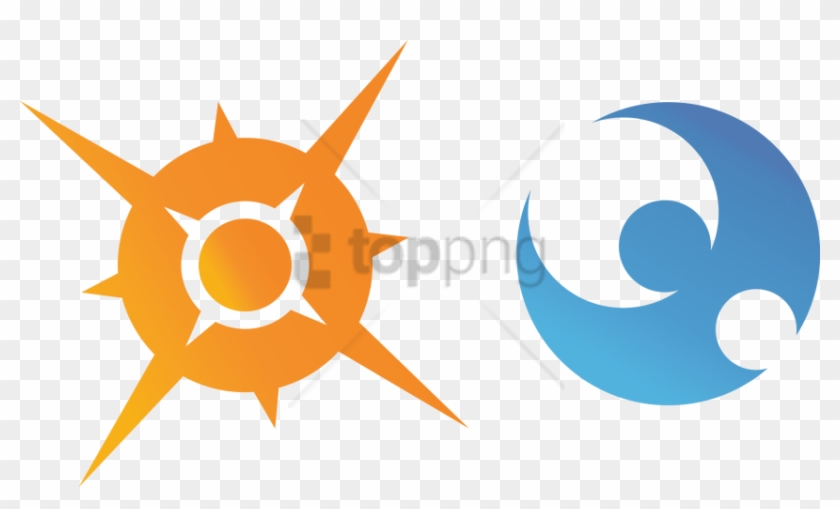 Free Png Pokemon Sun Logo Png Image With Transparent - Pokemon Sun Symbol Clipart #1857060