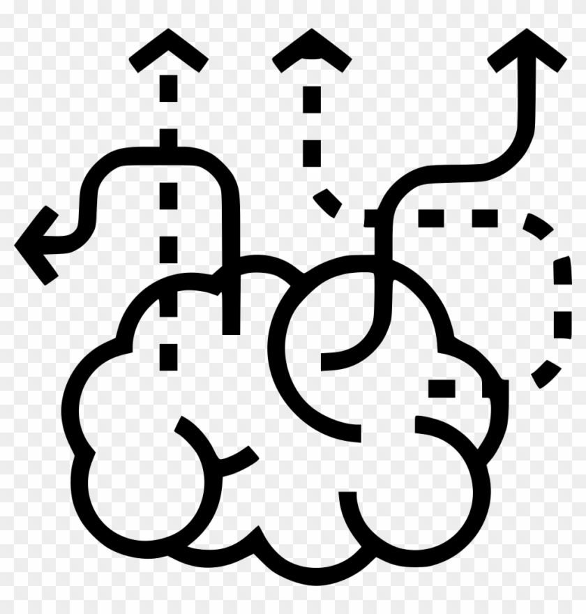 Creative Brain Png - Brainstorm Icon Clipart #1857128