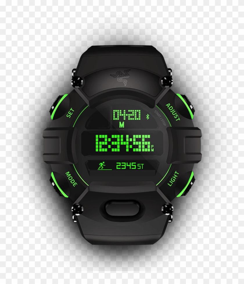 Digital Wrist Watch Png - Razer Nabu Clipart