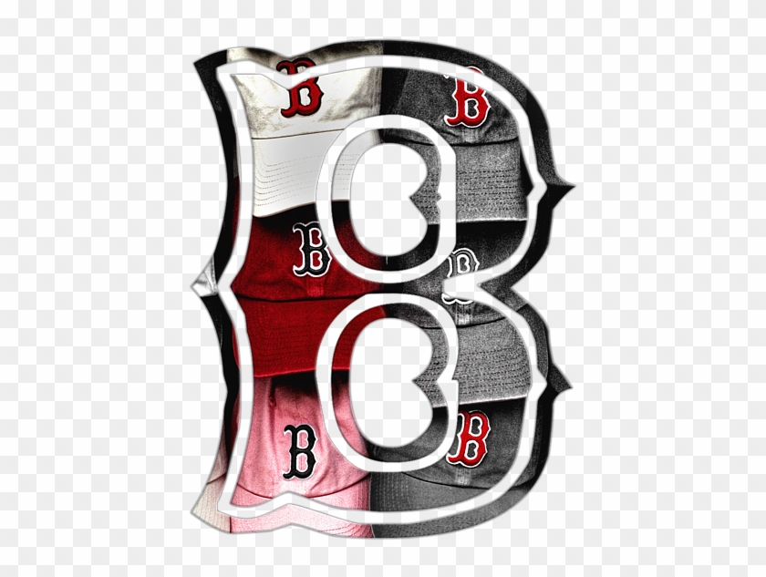 Boston Red Sox B Logo Throw Pillow Clipart