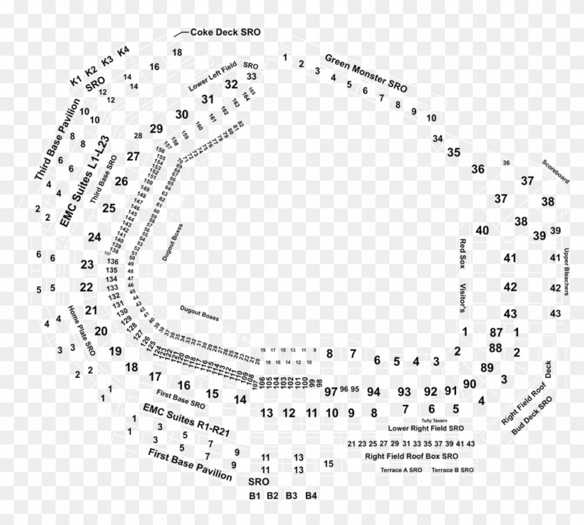 Loge Box 102 Fenway Ff Clipart