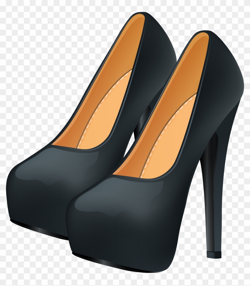Black Heels Png Clip Art Transparent Png
