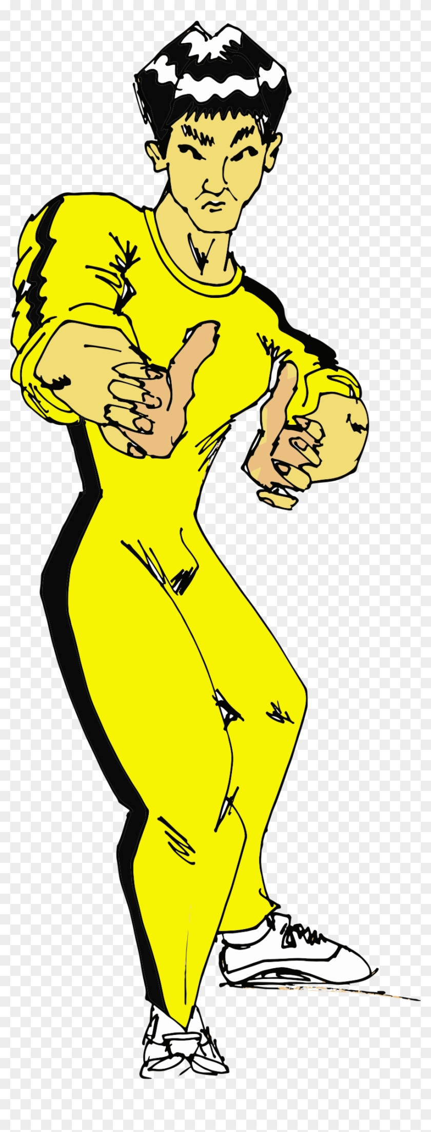 This Free Icons Png Design Of Bruce Lee Kung Fu Clipart #1858561