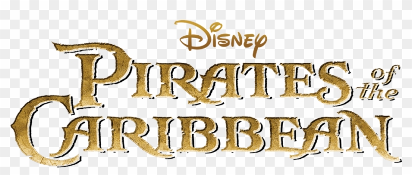 Pirates Of The Caribbean Logo Png - Disney Clipart
