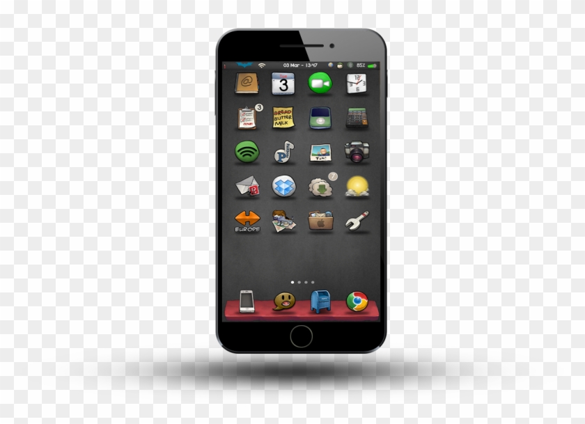 Buuf Iphone 5 Hd My Iphone 6 Home - Iphone Clipart