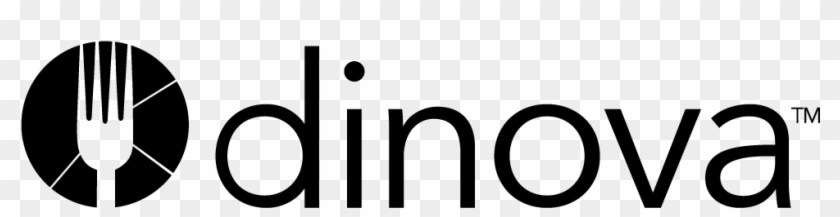 Logo Dinova Horizontal Black - Circle Clipart