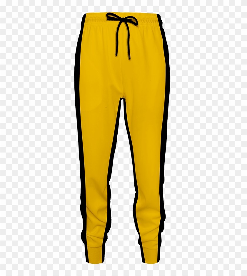 Game Of Death Bruce Lee Kung Fu Version Cosplay Jogging - Bruce Lee Pants Clipart