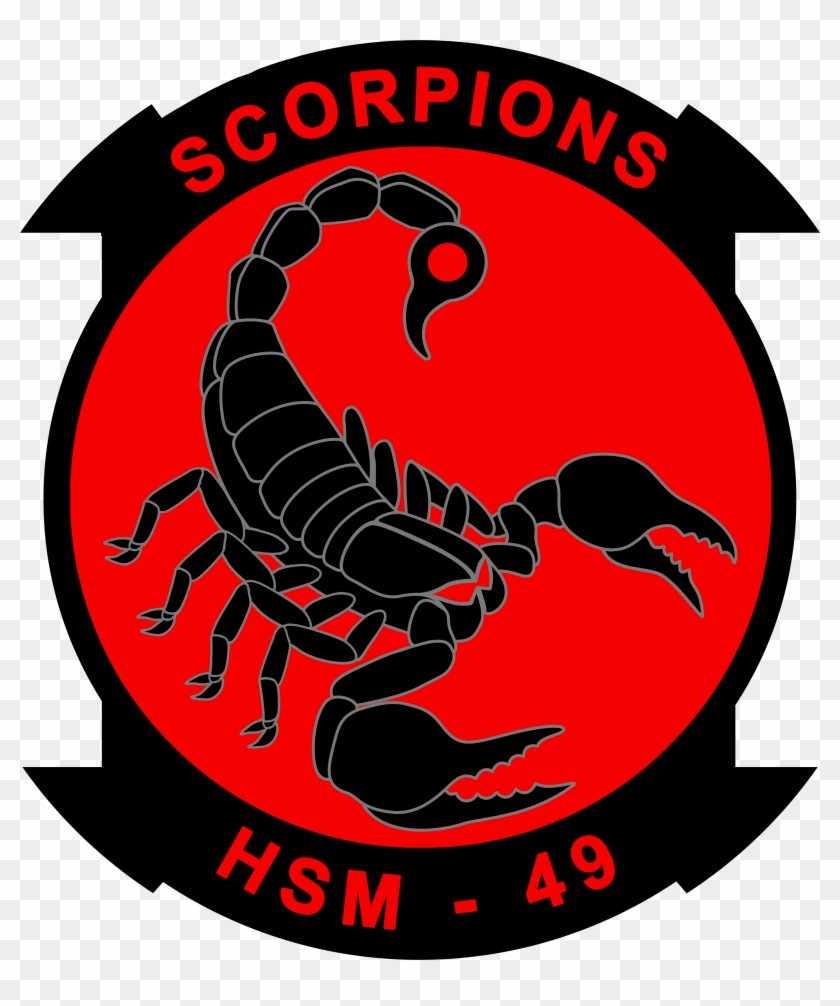 Helicopter Maritime Strike Squadron 49 Insignia - Hsm 49 Clipart #1859981