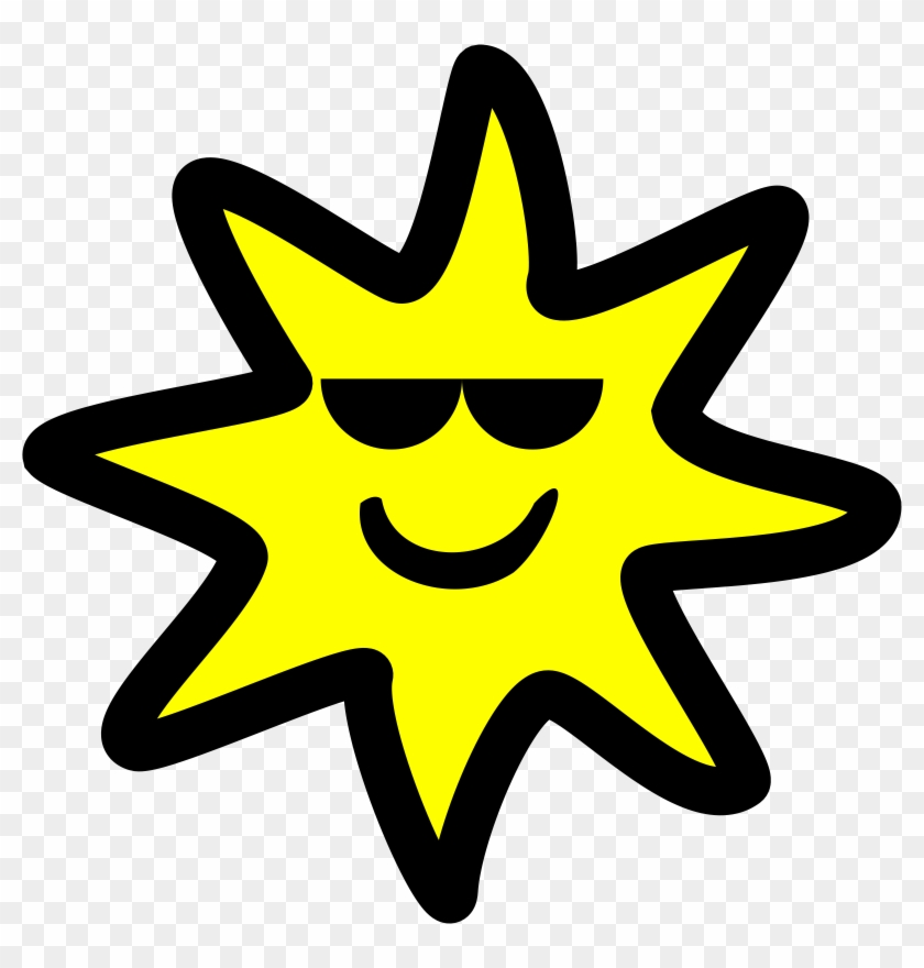 Clipart Happy Sun - Clipart Sonne - Png Download #1860051