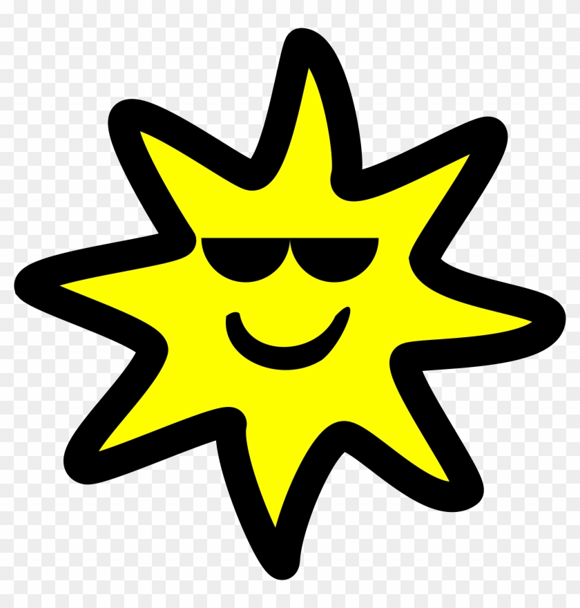 Clipart Happy Sun - Clipart Sonne - Png Download