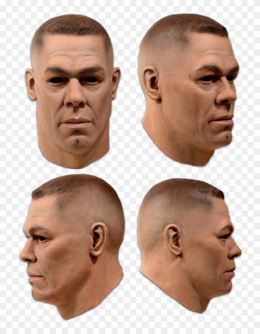 Карнавальная Маска John Cena Wwe World Wrestling Wrestler - John Cena Mask Clipart