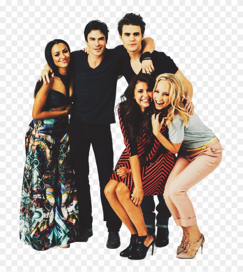 Download Image - Vampire Diaries Cast Comic Con Clipart