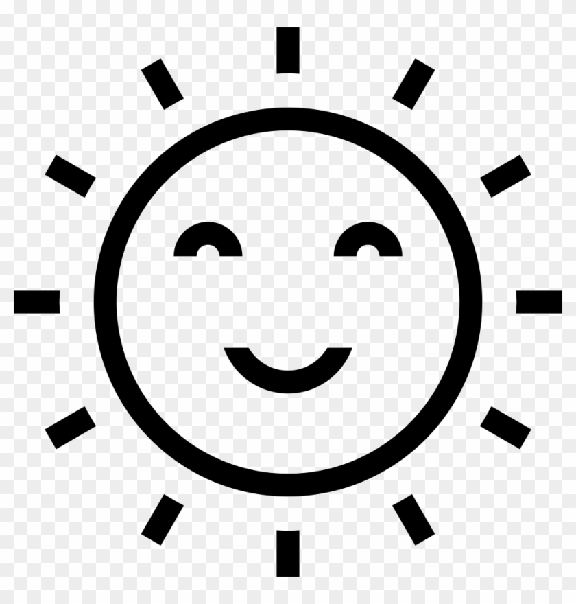 Png File Svg - Sun Black White Icon Png Clipart #1860165