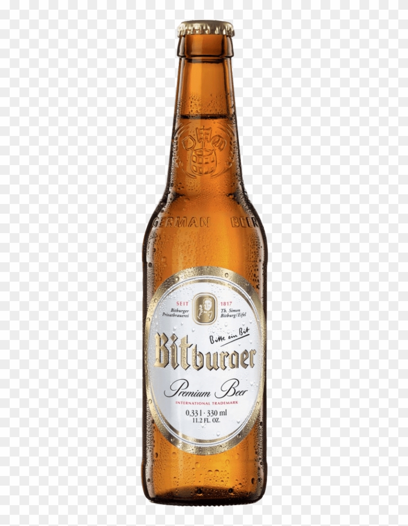 Bitburger Bottle - Bitburger Premium Beer Clipart